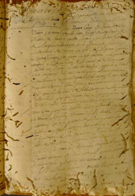 Testamento de Juan de Cobos. Archivo Municipal de Málaga. C-1711, folios 156 a 158v.