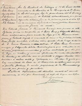 Acta de la Junta de Gobierno de 31 de enero de 1910.