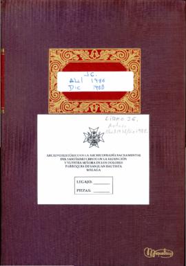Libro de Actas de Juntas. 1986-1988