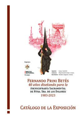 Catálogo exposición Fernando Prini