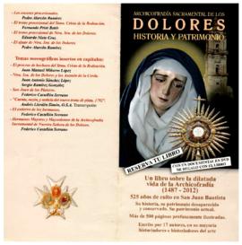 Folleto "Archicofradía Sacramental de los Dolores, Historia y Patrimonio"
