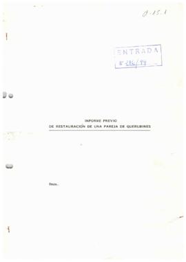 Informe restauración ángeles