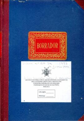 Borrador de Actas de Juntas de Gobierno. 1997-1999