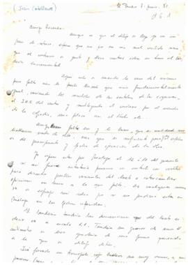 Banderín Sacramental. Correspondencia y factura.