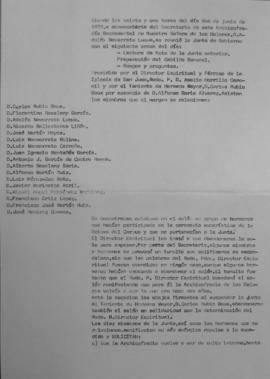 Copia de Acta de la Junta de Gobierno. Museo de Unicaja de Artes y Costumbres Populares (Legado Díaz de Escovar). Caja 127 (22.11)