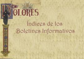 Índice de los Boletines Informativos