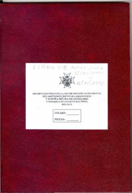 Libro de Actas de Juntas. 1994-1995