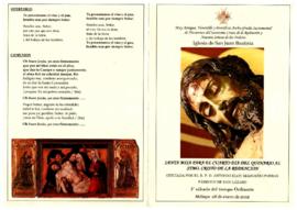 Santa Misa para el cuarto día del Quinario al Stmo. Cristo de a Redención 2012