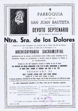 Convocatoria del Septenario de 1968