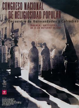 Cartel Congreso Nacional de Religiosidad Popular.