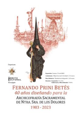 Cartel exposición Fernando Prini Betés