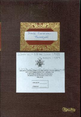 Libro de Actas de la Junta Ecómica del Consejo Parroquial de San Juan Bautista