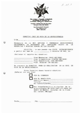 Presupuestos y contrato hechura de la Cruz Guía