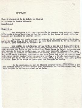Carta a D. Aniceto de Castro Albarrán