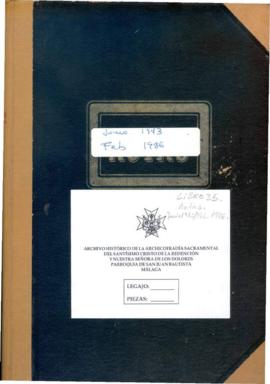 Libro de Actas de Juntas y Cabildos. 1983-1986