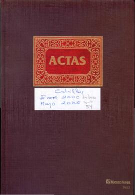Libro de Actas de Cabildos